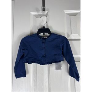 NWT Mayoral Girls Navy Cardigan Size 12/18m